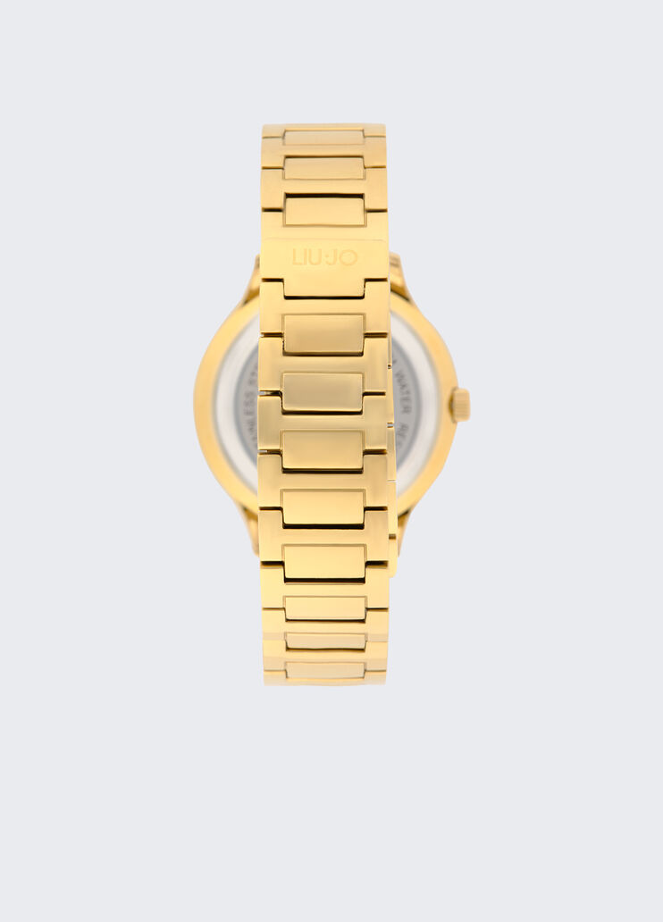 Стальные наручные часы со стразами золото Liu Jo - large image number 1