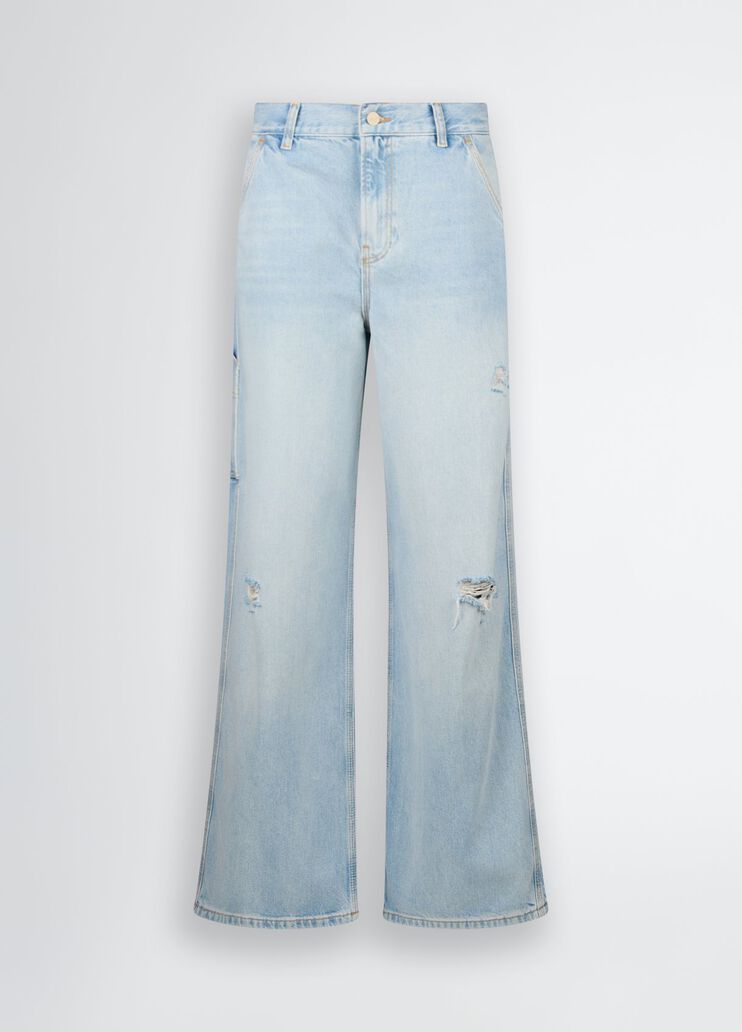 Low-rise flared jeans light denim Liu Jo - large image number 6