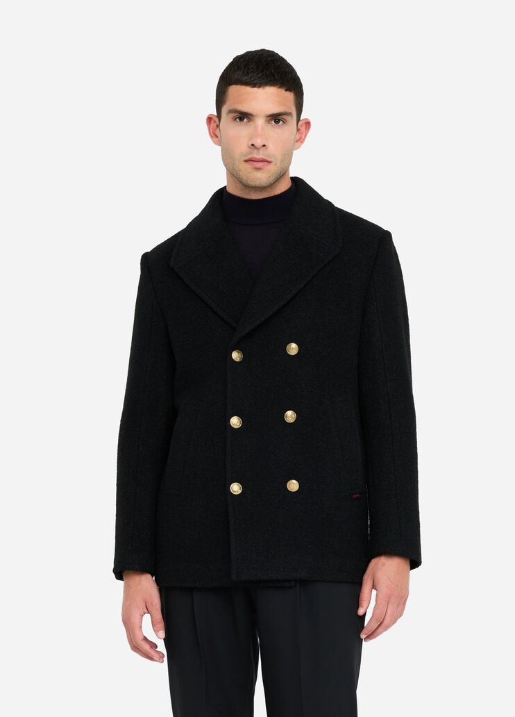Wool bouclé peacoat black Liu Jo - medium Wool bouclé peacoat black Liu Jo - medium