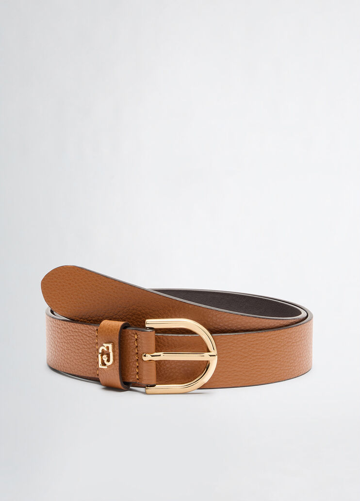 Leather belt brown Liu Jo - large image number 1 Leather belt brown Liu Jo - large image number 1