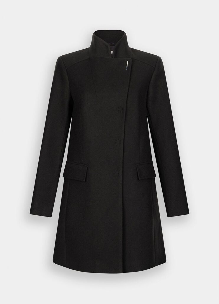 Double cloth coat black Liu Jo - large image number 6  Double cloth coat black Liu Jo - large image number 6