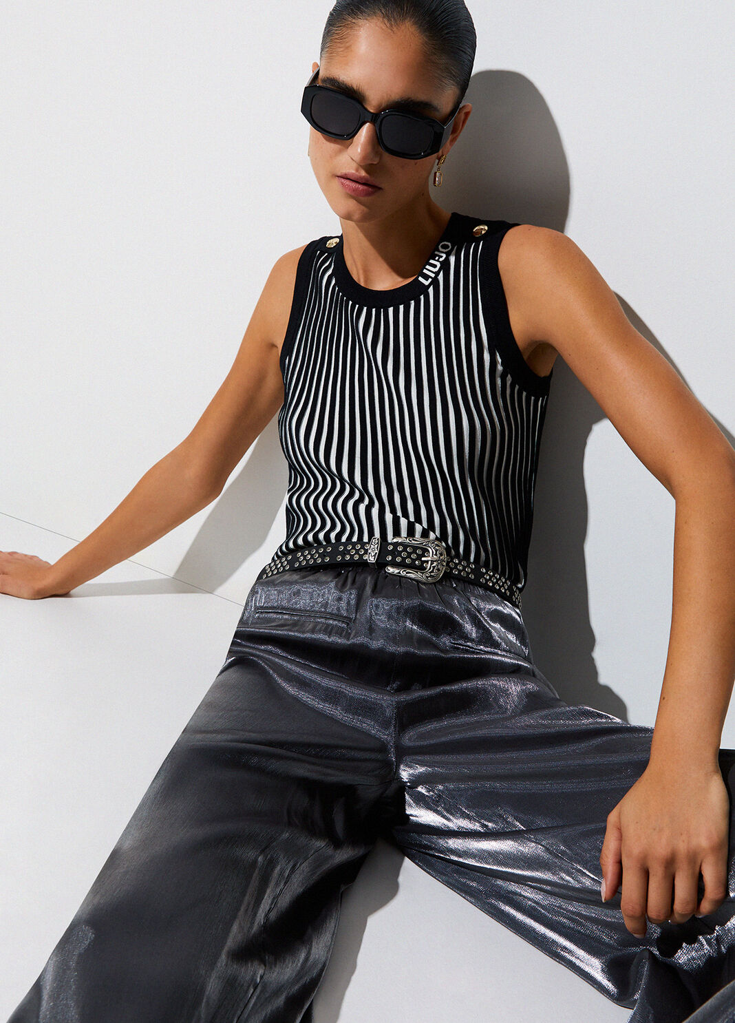 Top de punto negro Liu Jo - large image number 3