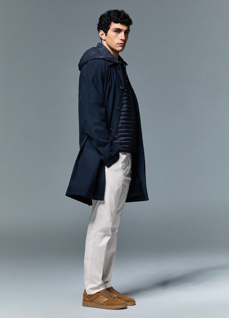 Long trench coat dark blue Liu Jo - medium