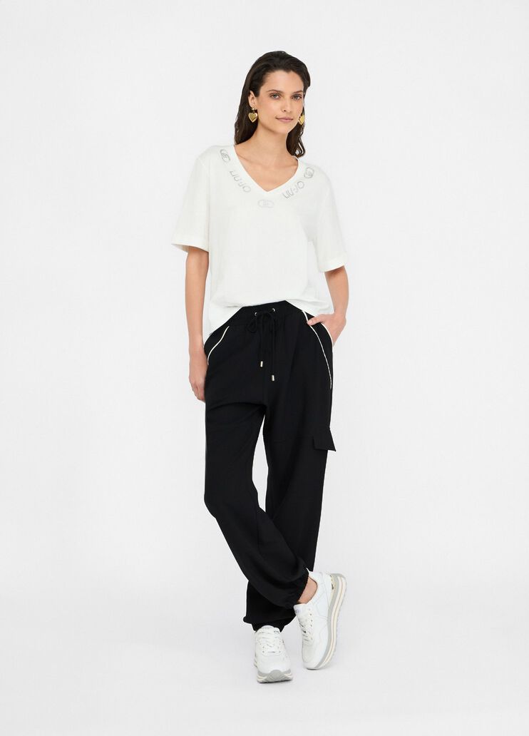 Liu Jo Better T-shirt white Liu Jo - large image number 5 Liu Jo Better T-shirt white Liu Jo - large image number 5