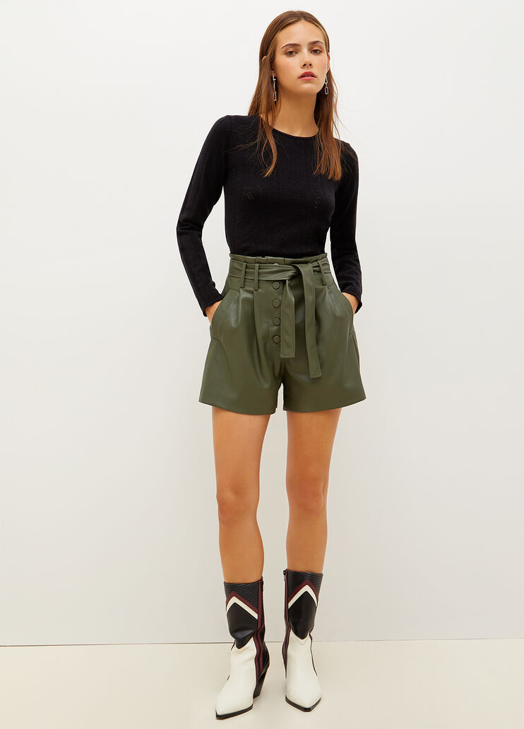 Openwork jumper black Liu Jo - large image number 3