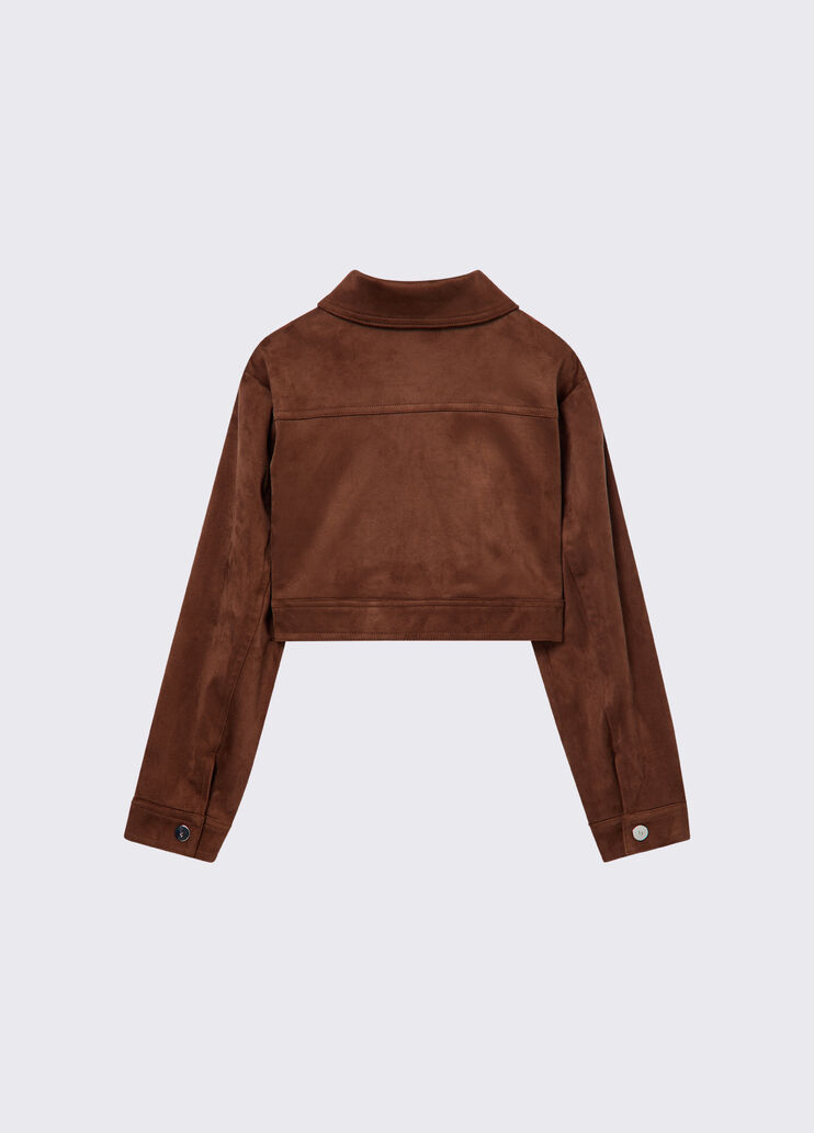 Microfibre jacket brown Liu Jo - medium