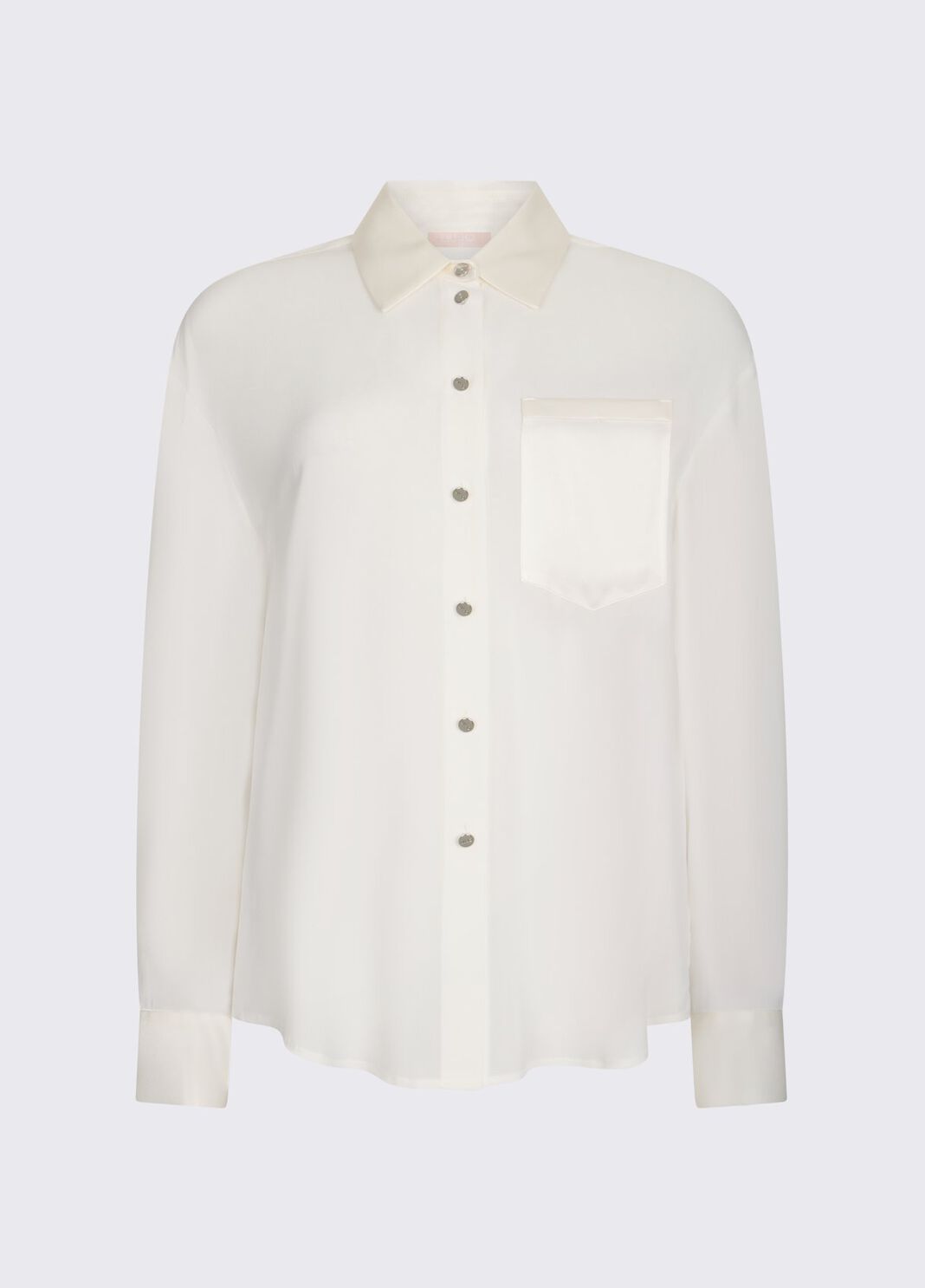 Shirt with satin pocket white Liu Jo - large image number 6