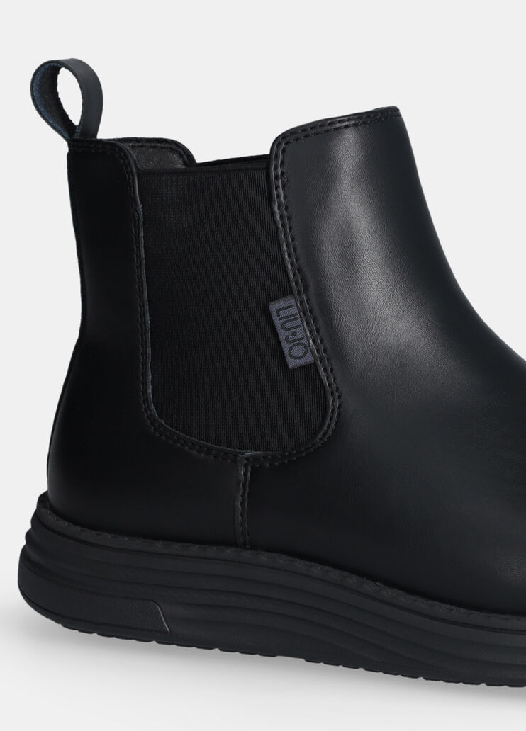 Leder-Stiefelette Schwarz Liu Jo - medium Leder-Stiefelette Schwarz Liu Jo - medium