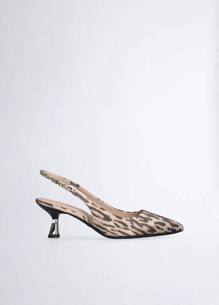 Slingbacks with low heel animal print Liu Jo - medium Slingbacks with low heel animal print Liu Jo - medium
