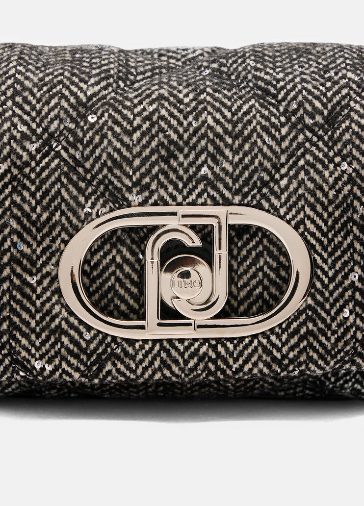 Small LaPuffy bag with sequins black Liu Jo - large image number 3 Small LaPuffy bag with sequins black Liu Jo - large image number 3