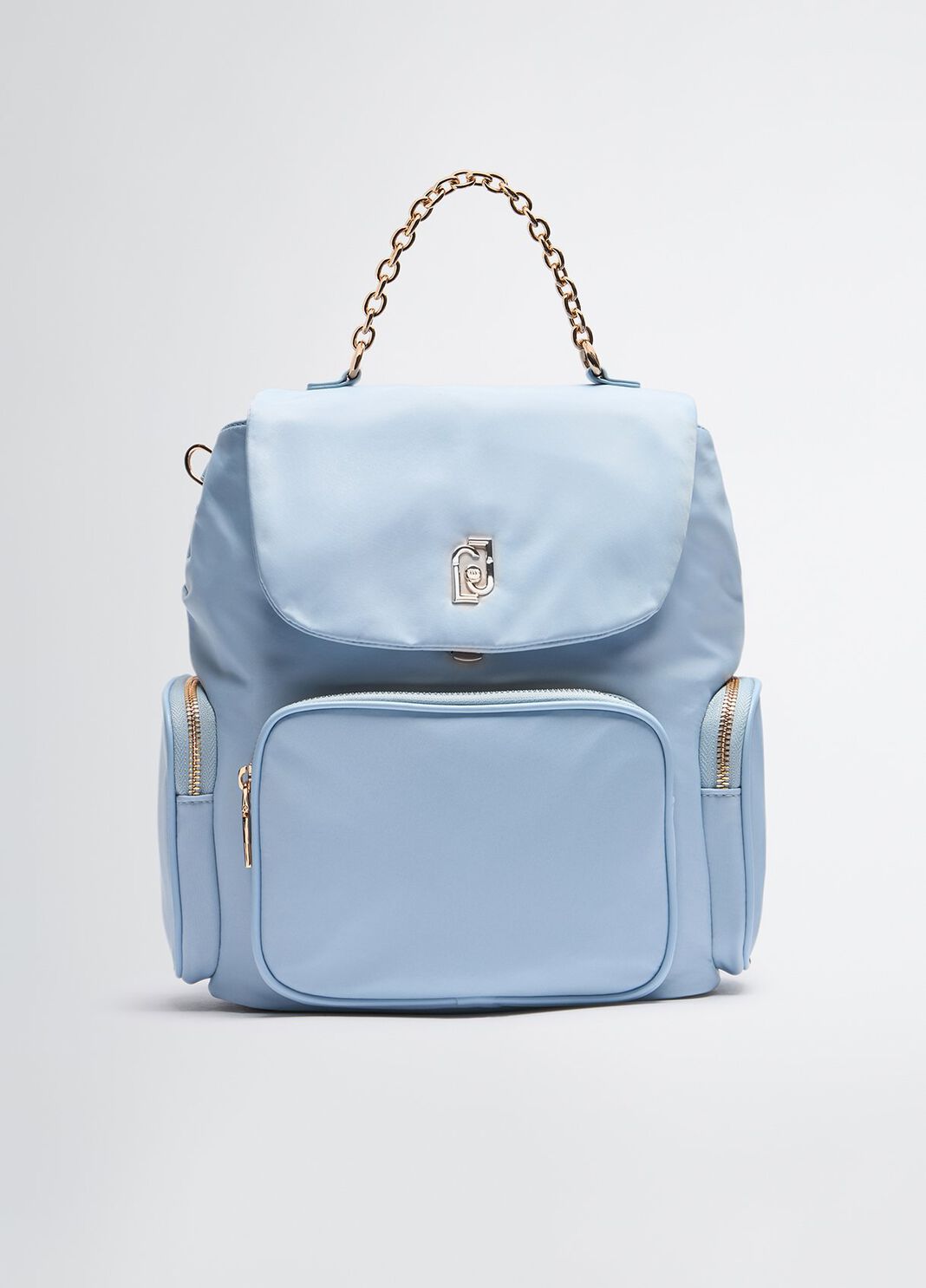 Zaino in nylon azzurro Liu Jo - large image number 0