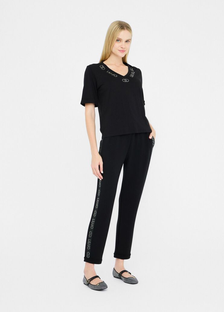 T-Shirt Liu Jo Better Schwarz Liu Jo - medium