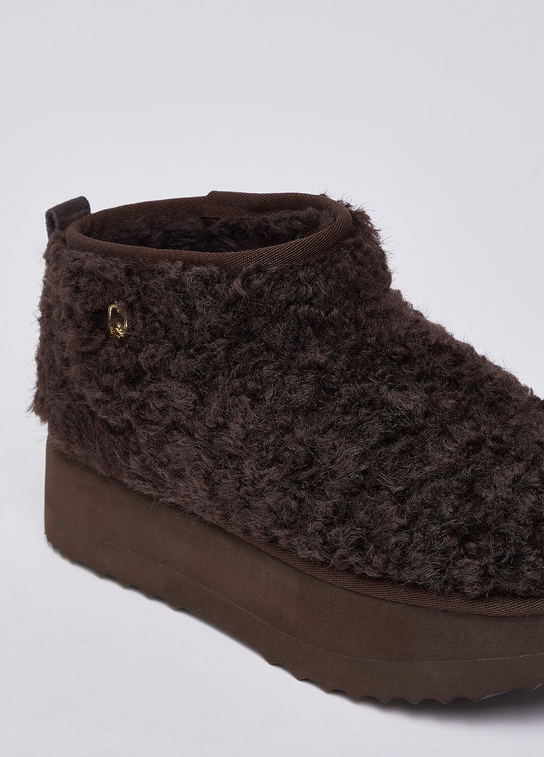 Ankle boots warm platform in teddy mocha Liu Jo - large image number 5