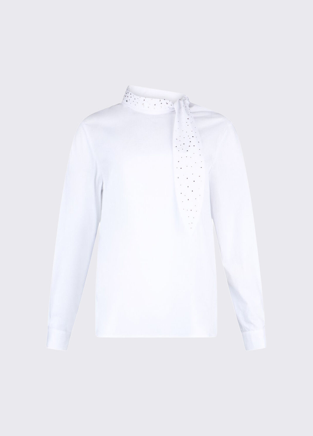 Bluse mit gro&szlig;er Schleife Wei&szlig; Liu Jo - large image number 6