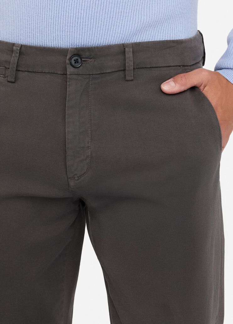 Chino trousers dark grey Liu Jo - large image number 4 Chino trousers dark grey Liu Jo - large image number 4