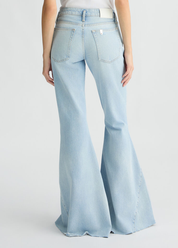 Low-rise flared jeans Blue denim Liu Jo - large image number 1 Low-rise flared jeans Blue denim Liu Jo - large image number 1