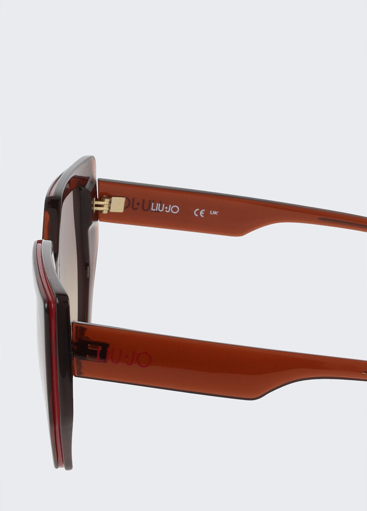 Square sunglasses brown Liu Jo - large image number 3 Square sunglasses brown Liu Jo - large image number 3
