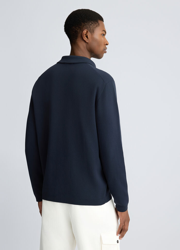 Blue cardigan with pockets dark blue Liu Jo - large image number 1 Blue cardigan with pockets dark blue Liu Jo - large image number 1