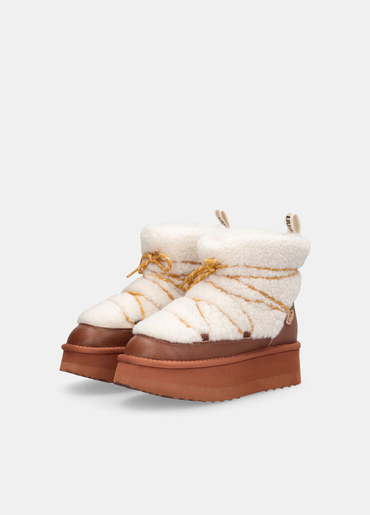 Schnürstiefelette Warm beige Liu Jo - medium