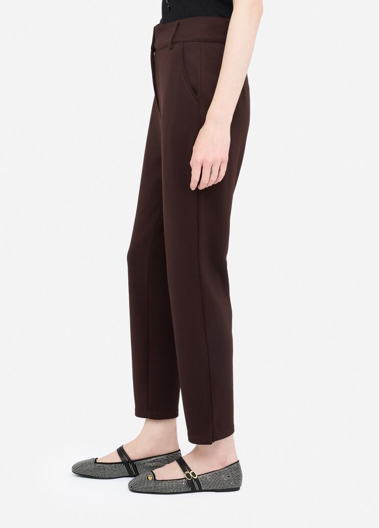 Pantalón de felpa chocolate Liu Jo - large image number 3