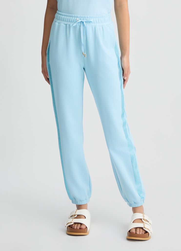 Light blue fleece jogging bottoms blue Liu Jo - medium Light blue fleece jogging bottoms blue Liu Jo - medium