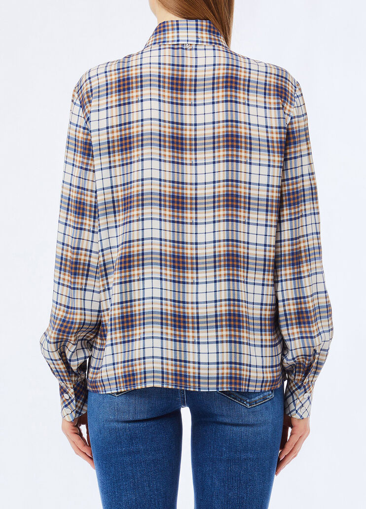 Chequered shirt with rhinestones check Liu Jo - medium