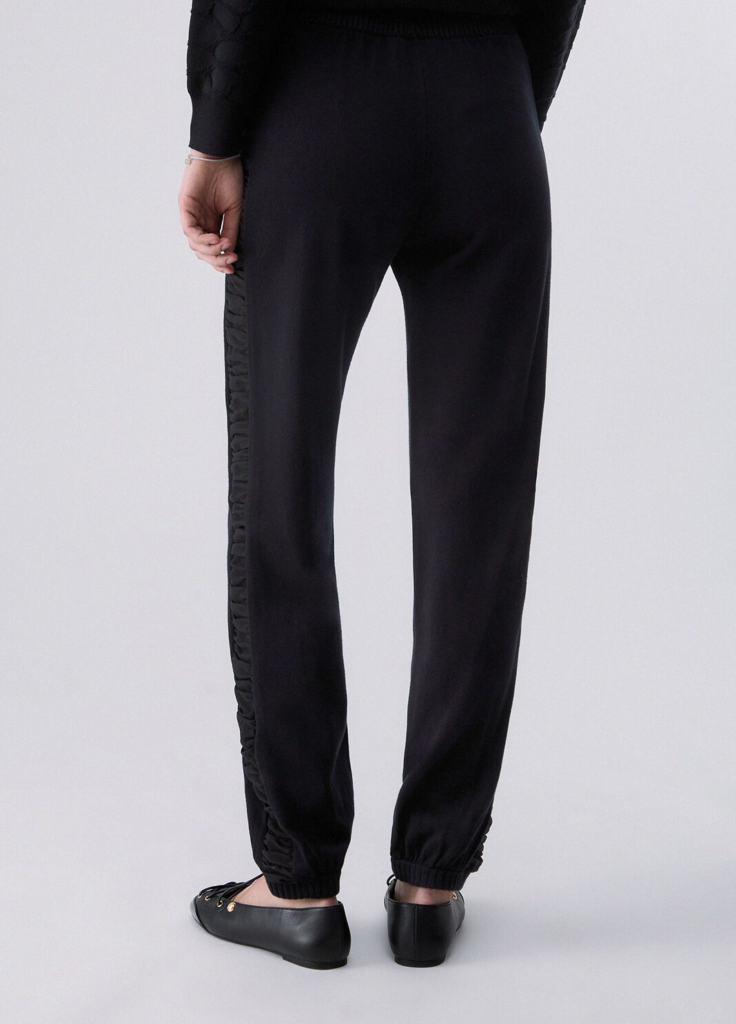 Lange Strickhose schwarz Liu Jo - large image number 1