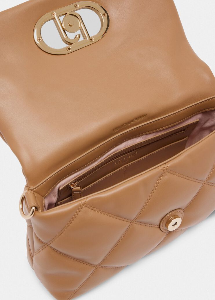 Mittelgroße Tasche LaPuffy aus Matelassé Braun Liu Jo - large image number 6