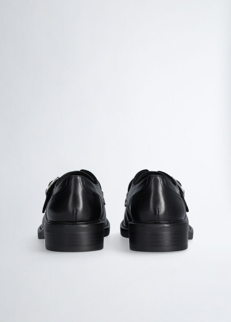 Leather shoes with buckle black Liu Jo - large image number 6 Leather shoes with buckle black Liu Jo - large image number 6