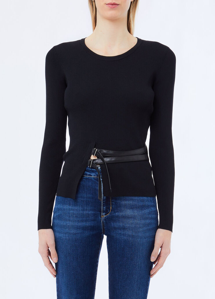 Maglia con fibbie nero Liu Jo - medium