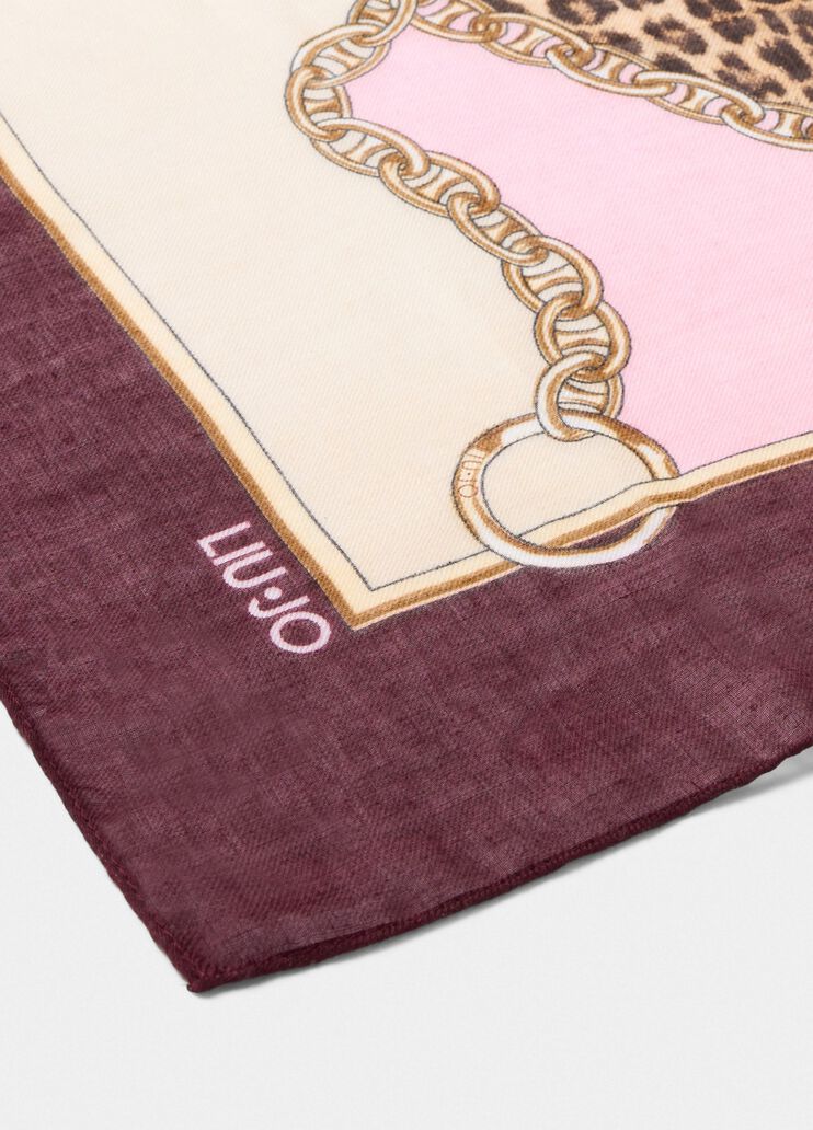 Foulard Liu Jo Better rouge Liu Jo - large image number 3 Foulard Liu Jo Better rouge Liu Jo - large image number 3