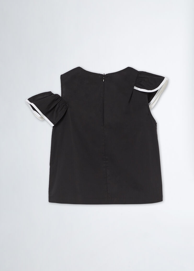 Top with trim black Liu Jo - medium Top with trim black Liu Jo - medium