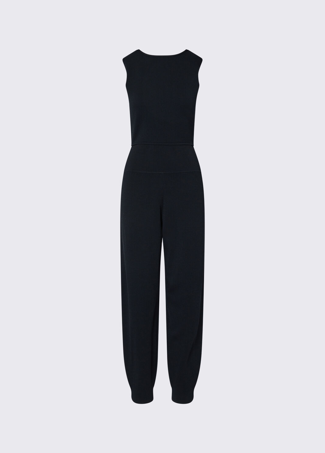 Long knitted jumpsuit black Liu Jo - large image number 6