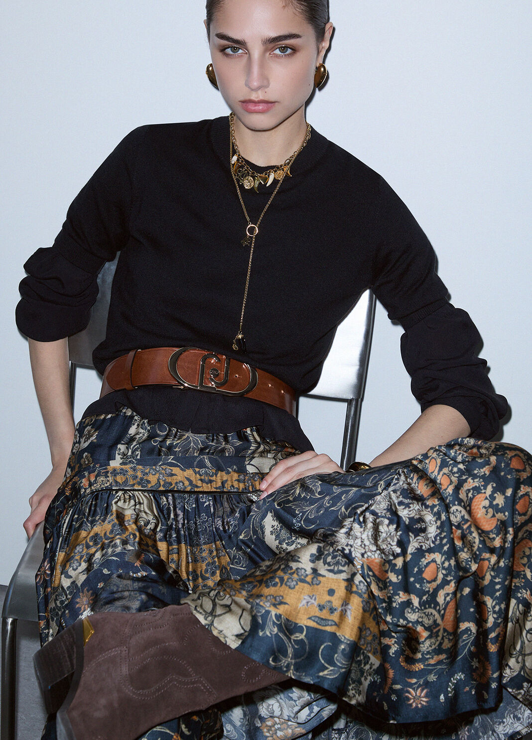 Top aus Strick schwarz Liu Jo - large image number 3
