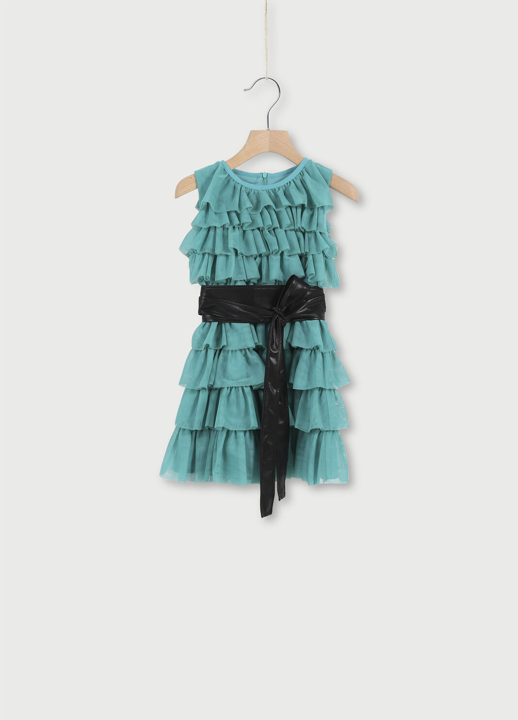 Vestito corto in tulle Verde menta Liu Jo - large image number 2