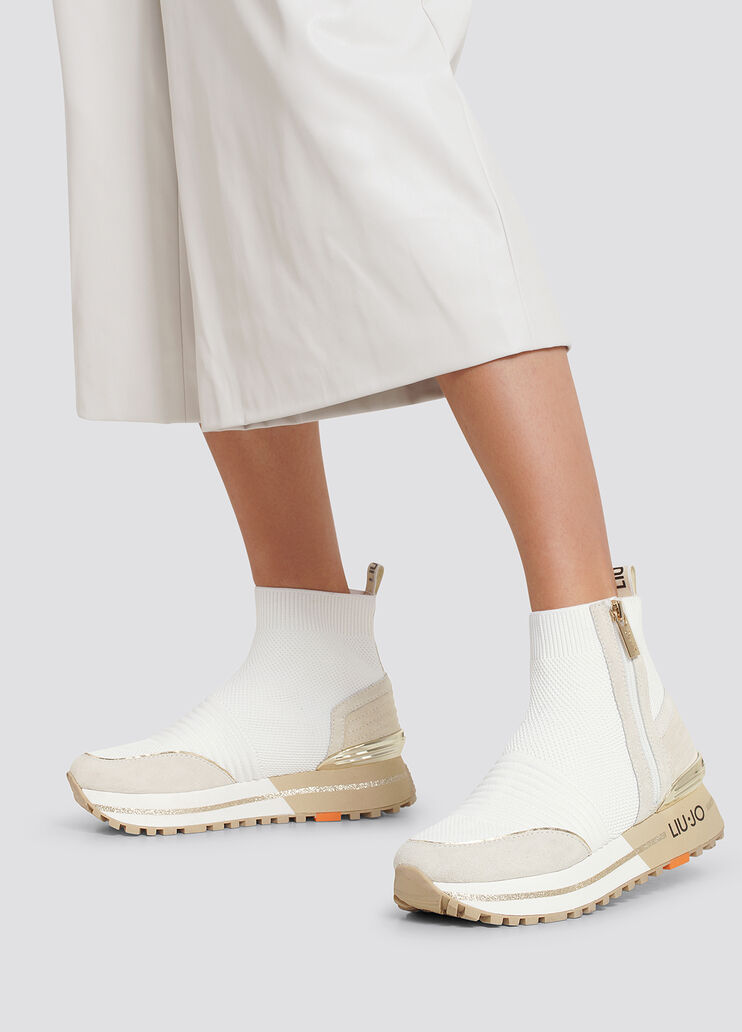 High sock sneakers white Liu Jo - large image number 3