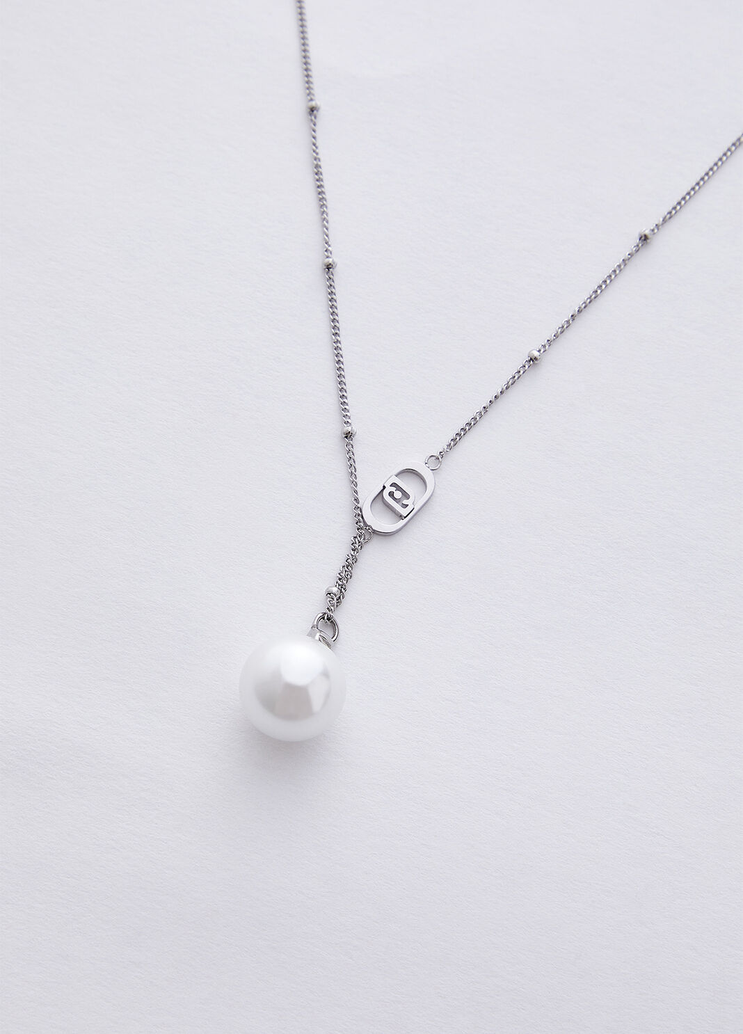 Collier ras du cou avec perle blanc Liu Jo - large image number 1