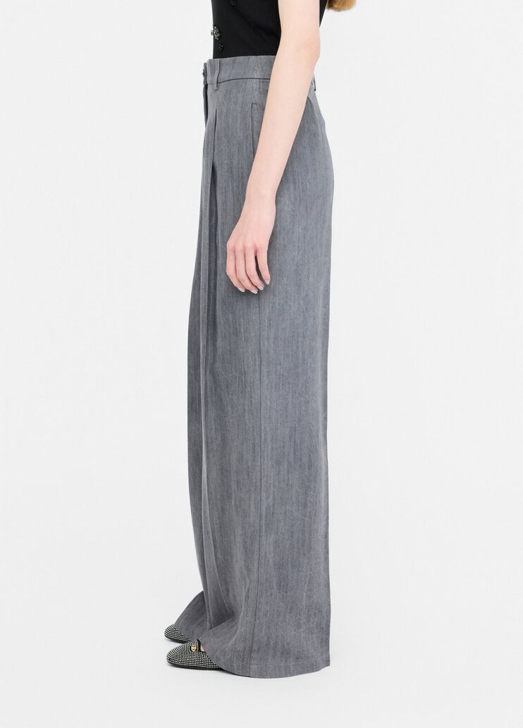 Jeans flare denim grigio Liu Jo - medium