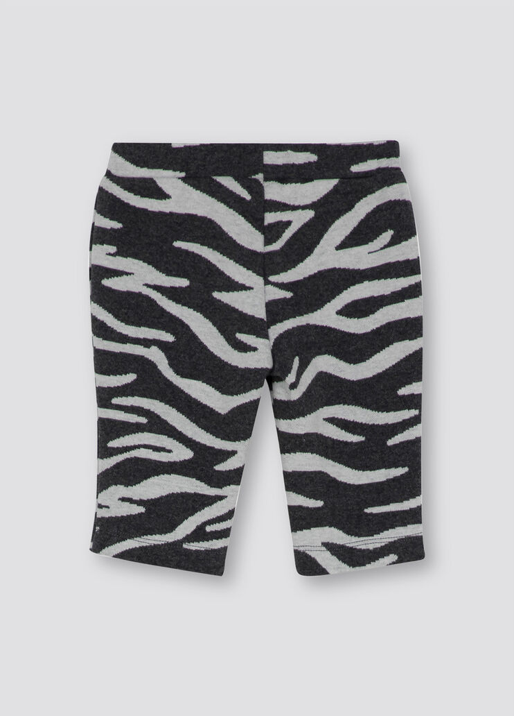 Pantalone jacquard zebrato grigio/bianco Liu Jo - large image number 1