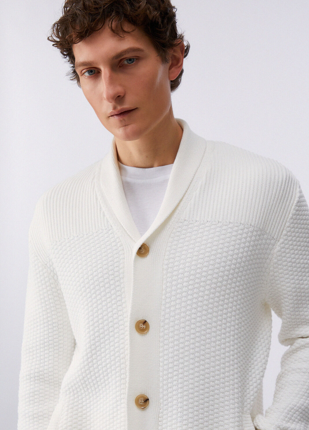 100% cotton cardigan white Liu Jo - large image number 4