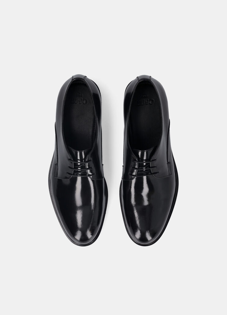 Leather lace-up shoes black Liu Jo - large image number 3 Leather lace-up shoes black Liu Jo - large image number 3