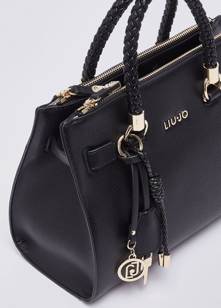 Kleine Satchel-Tasche schwarz Liu Jo - medium