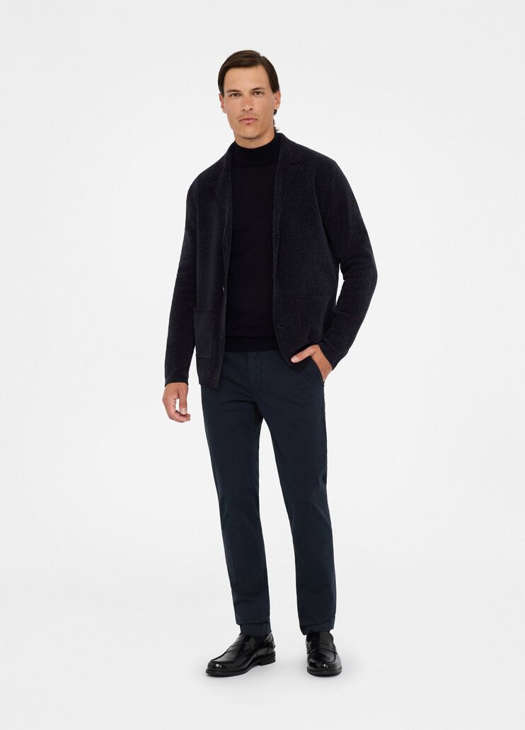 Satin chinos dark blue Liu Jo - medium