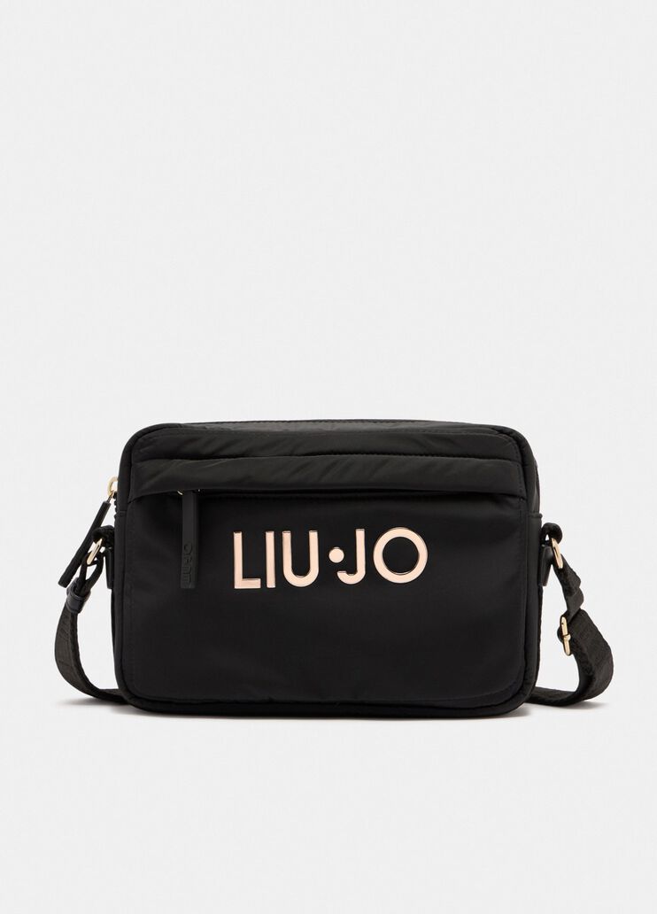 Medium nylon crossbody bag black Liu Jo - medium Medium nylon crossbody bag black Liu Jo - medium