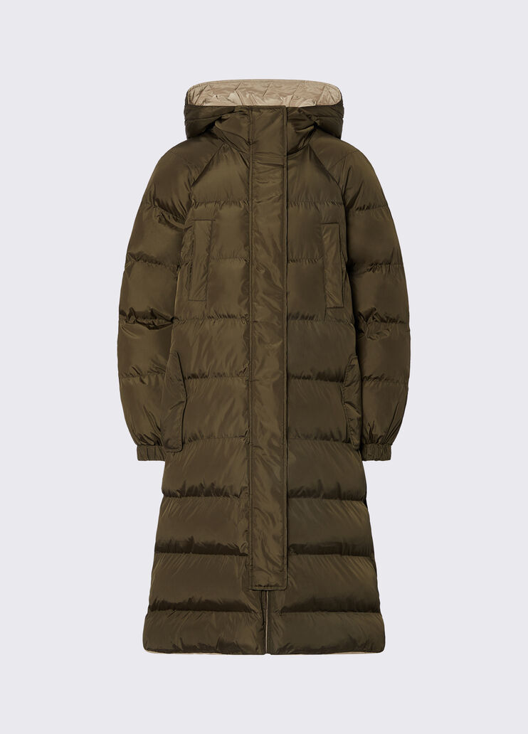 Padded jacket reversible green Liu Jo - medium