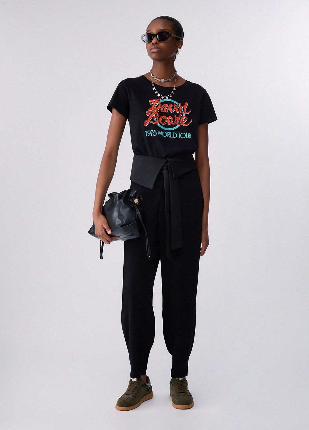 T-shirt with print logo Liu Jo - large image number 5