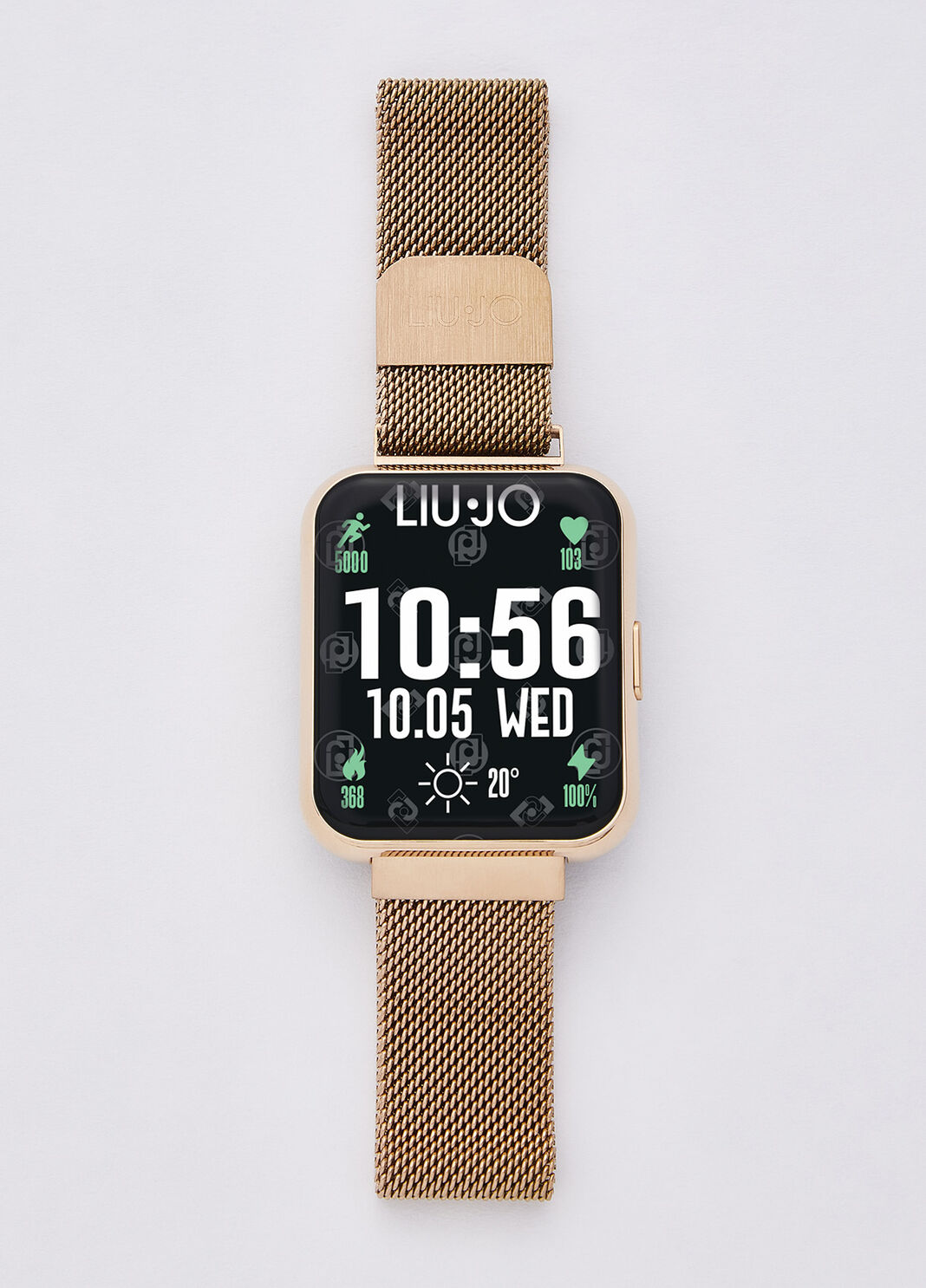 Montre connect&eacute;e Voice Slim 2.0 or rose Liu Jo - large image number 0