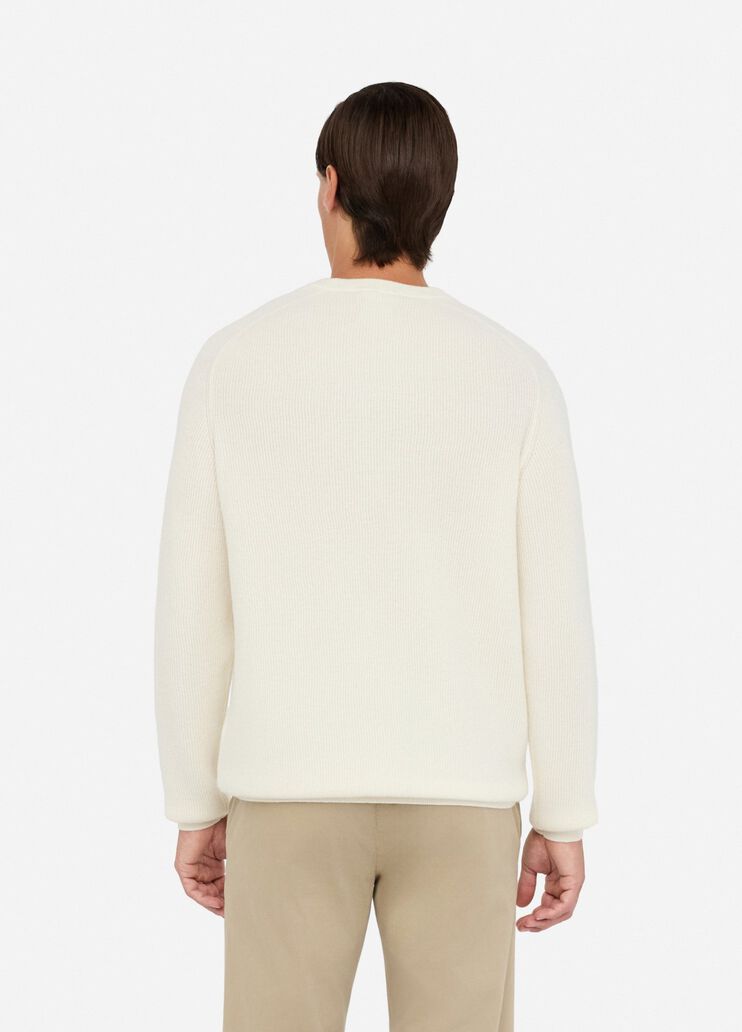Wool and cashmere jumper white Liu Jo - large image number 1 Wool and cashmere jumper white Liu Jo - large image number 1