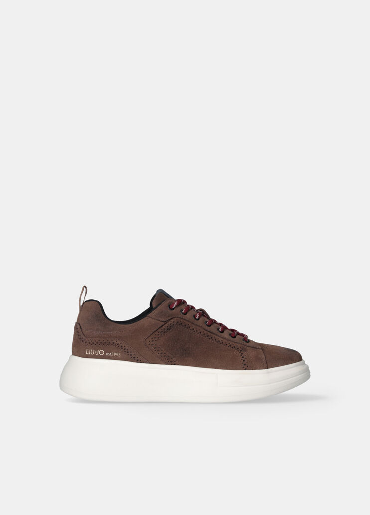 Suede platform sneakers brown Liu Jo - medium Suede platform sneakers brown Liu Jo - medium