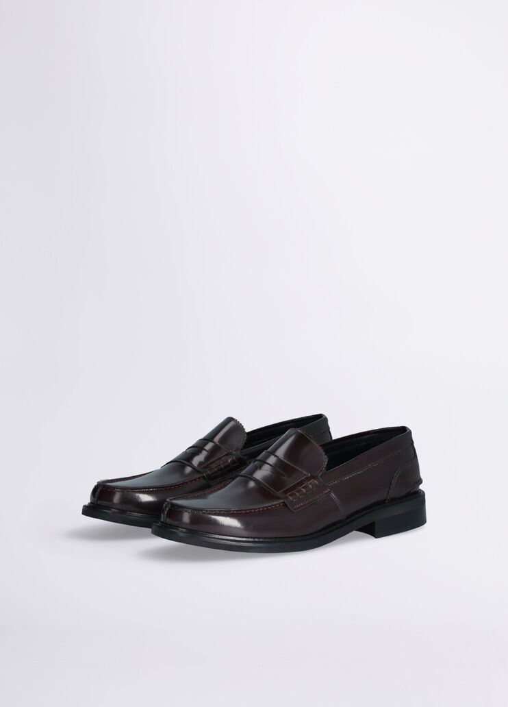 Mocassini da uomo in pelle marrone Liu Jo - large image number 1 Mocassini da uomo in pelle marrone Liu Jo - large image number 1